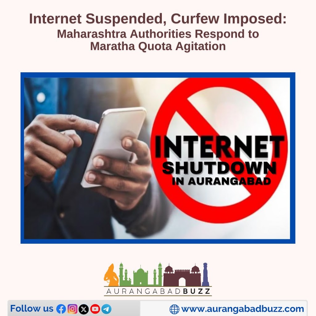 Internet Suspended, Curfew Imposed: Maharashtra Authorities Respond to Maratha Quota Agitation.
